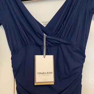 Chiara Boni La Petite Robe Navy Dress!